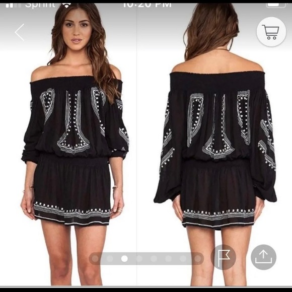 TulaRosa boho tunic, swim cover❤️ - Picture 1 of 6